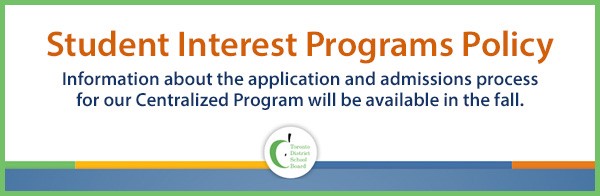 Studen Interest Programs Policy
